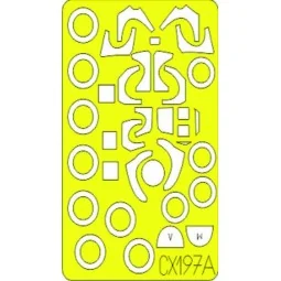 He 219A Uhu für Dragon-Bausatz, 1/72 - Eduard Accessories CX197