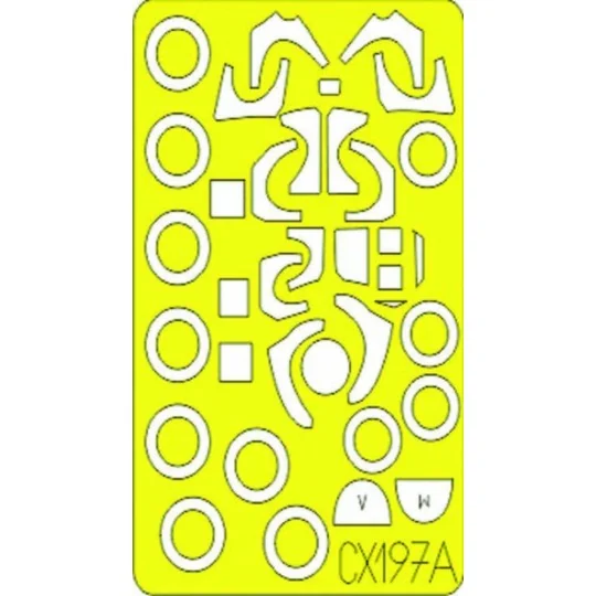 He 219A Uhu für Dragon-Bausatz - Eduard Accessories CX197