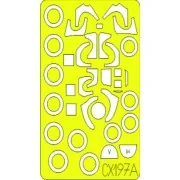 He 219A Uhu für Dragon-Bausatz - Eduard Accessories CX197