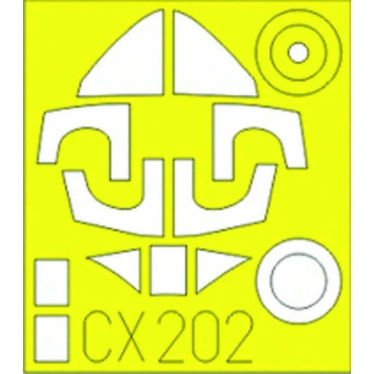 Me 262A Schwalbe für Academy Bausatz - Eduard Accessories CX202