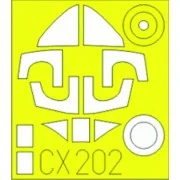 Me 262A Schwalbe für Academy Bausatz - Eduard Accessories CX202