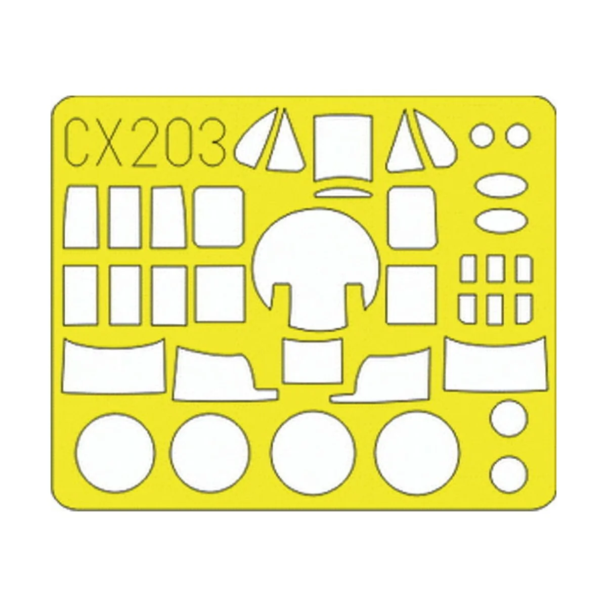 A-20G Havoc für MPM Bausatz - Eduard Accessories CX203