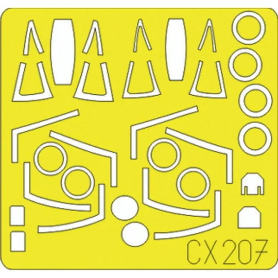 A-7 Corsair II für Hobby Boss Bausatz - Eduard Accessories CX207