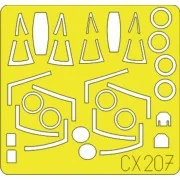A-7 Corsair II für Hobby Boss Bausatz - Eduard Accessories CX207