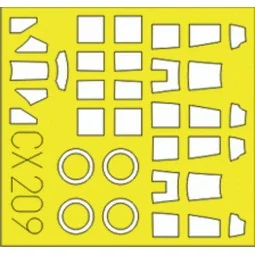 A6M2 Zero für Fine Molds /Model Graphix Bausatz - Eduard Accessorie...