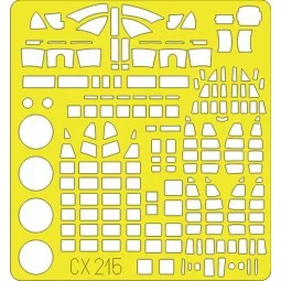 Petlyakov Pe-8 für Zvezda Bausatz, 1/72 - Eduard Accessories CX215