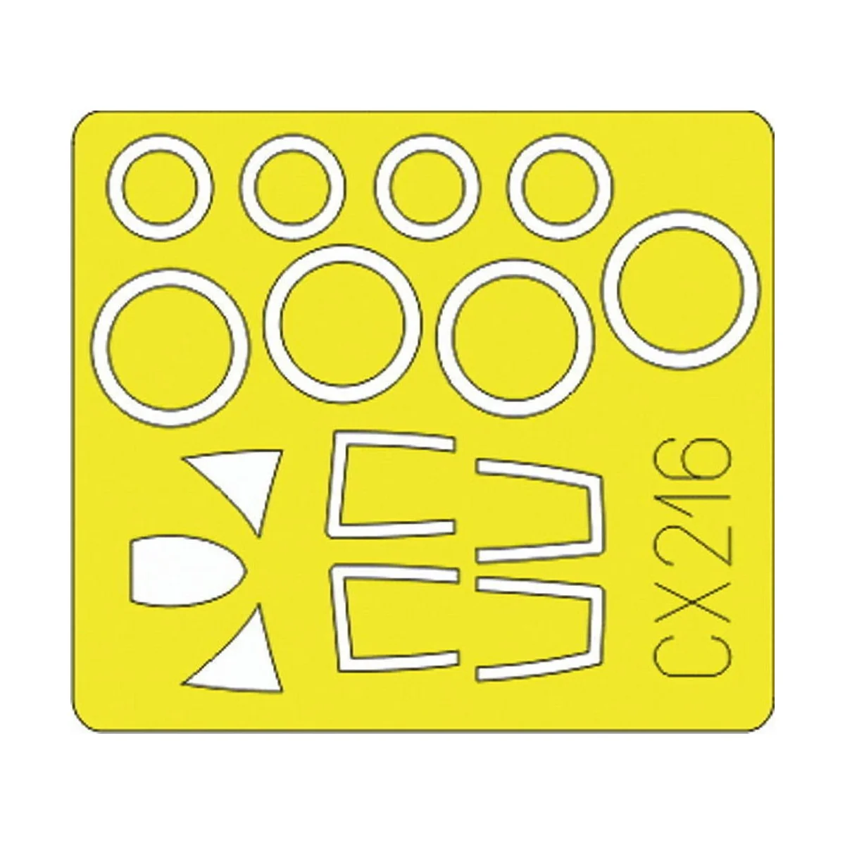 SU-15 Flagon für Trumpeter Bausatz, 1/72 - Eduard Accessories CX216 SU-15 Flagon für Trumpeter Bausatz, 1/72 - Eduard Accessories CX216