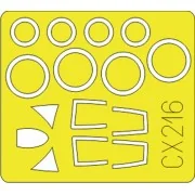 SU-15 Flagon für Trumpeter Bausatz - Eduard Accessories CX216