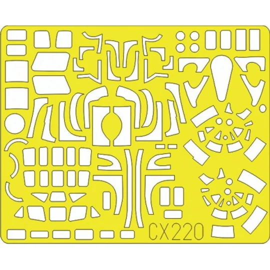 B-24J Liberator für Hasegawa Bausatz - Eduard Accessories CX220