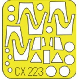 Gannet AS.Mk. für Revell Bausatz, 1/72 - Eduard Accessories CX223