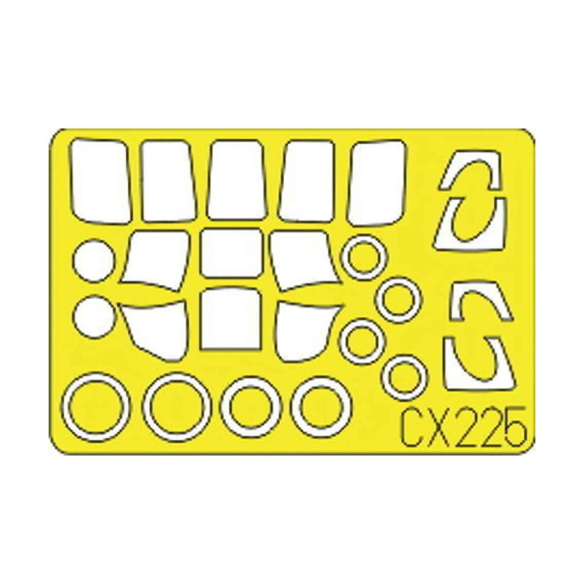 Mi-8 Hip für Hobby Boss Bausatz, 1/72 - Eduard Accessories CX225