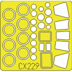 Mi-26 Halo 1/72 Zvezda, 1/72 - Eduard Accessories CX229