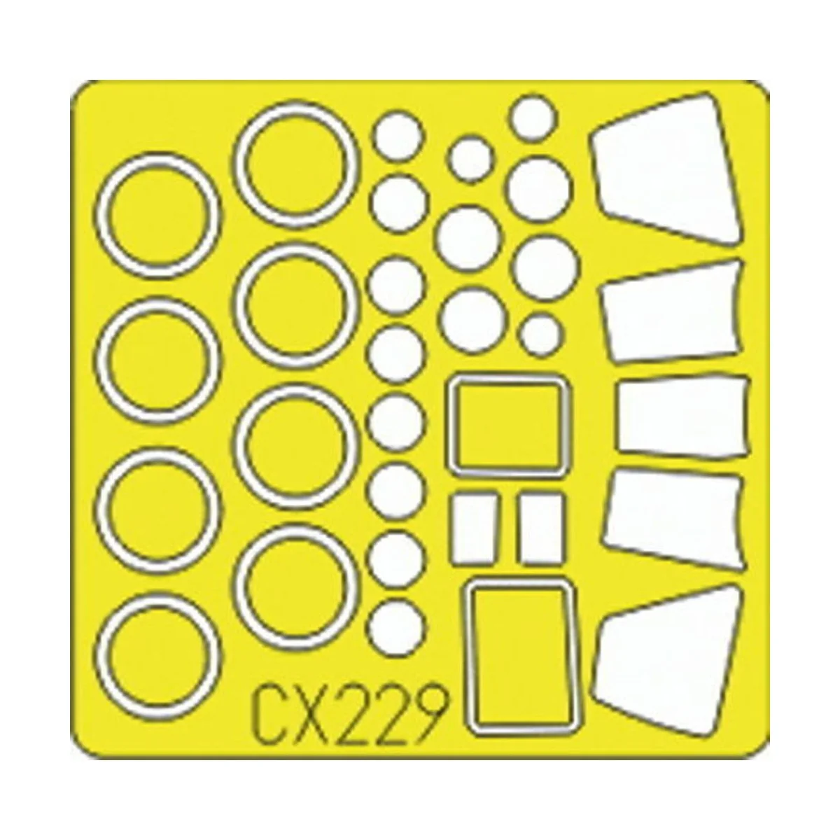 Mi-26 Halo 1/72 Zvezda, 1/72 - Eduard Accessories CX229