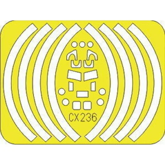 E-2C Für Hasegawa Bausatz - Eduard Accessories CX236