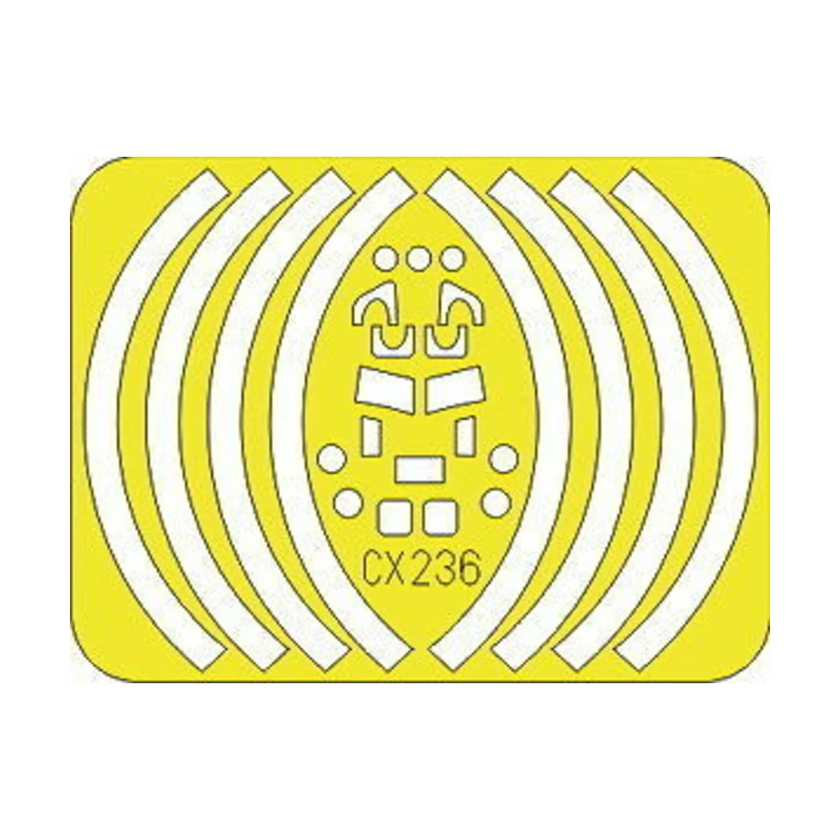 E-2C Für Hasegawa Bausatz - Eduard Accessories CX236