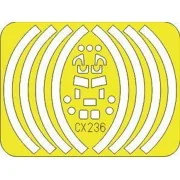 E-2C Für Hasegawa Bausatz, 1/72 - Eduard Accessories CX236