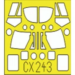 HAS.2 Lynx für Hobby Boss Bausatz, 1/72 - Eduard Accessories CX243