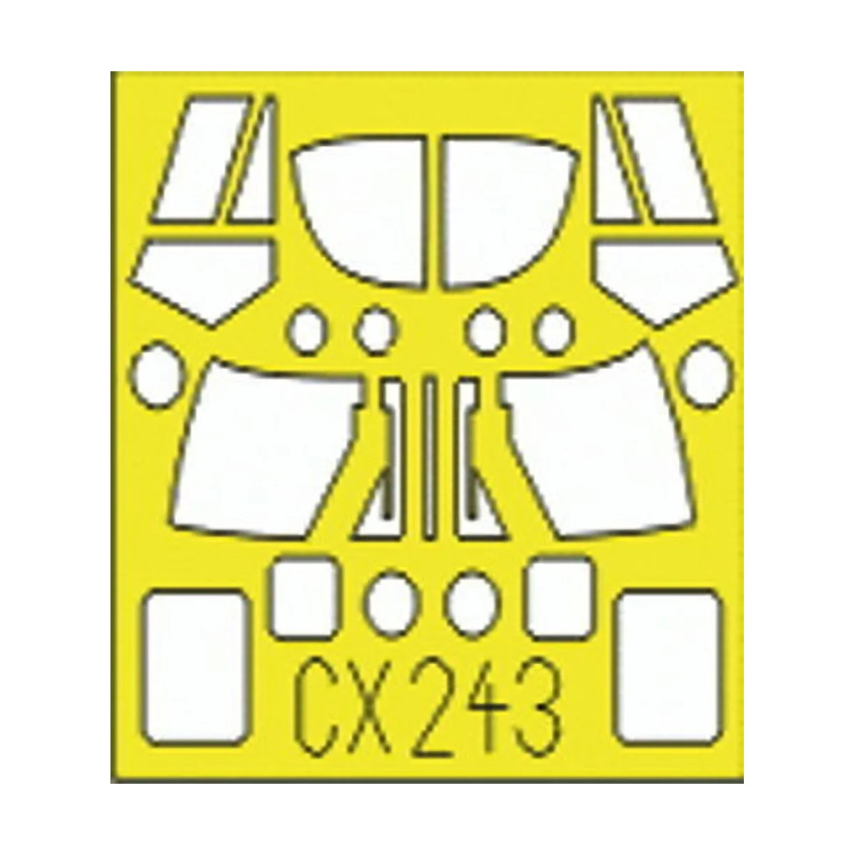 HAS.2 Lynx für Hobby Boss Bausatz - Eduard Accessories CX243