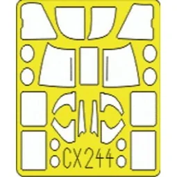 HH-60 für Hobby Boss Bausatz - Eduard Accessories CX244