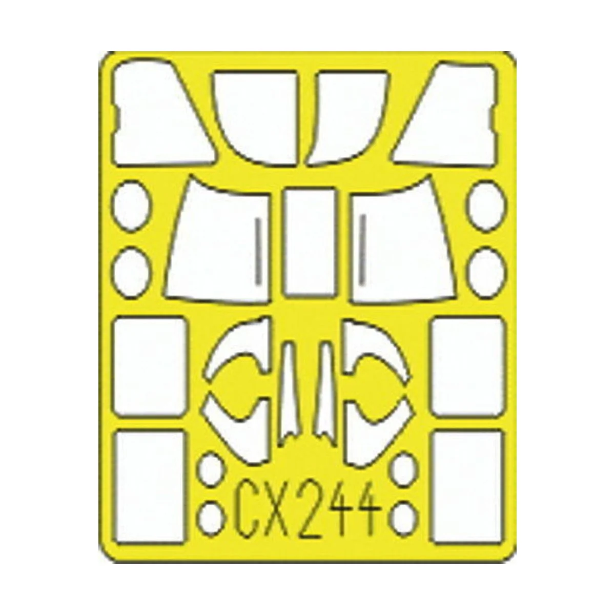 HH-60 für Hobby Boss Bausatz - Eduard Accessories CX244