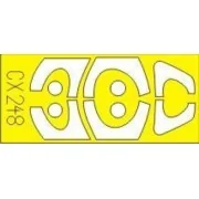 BaE Hawk für Airfix Bausatz - Eduard Accessories CX248 BaE Hawk für Airfix Bausatz - Eduard Accessories CX248