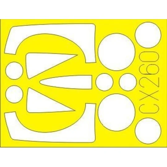 F-100C for Trumpeter, 1/72 - Eduard Accessories CX260 F-100C for Trumpeter, 1/72 - Eduard Accessories CX260