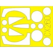 F-100C for Trumpeter, 1/72 - Eduard Accessories CX260 F-100C for Trumpeter, 1/72 - Eduard Accessories CX260