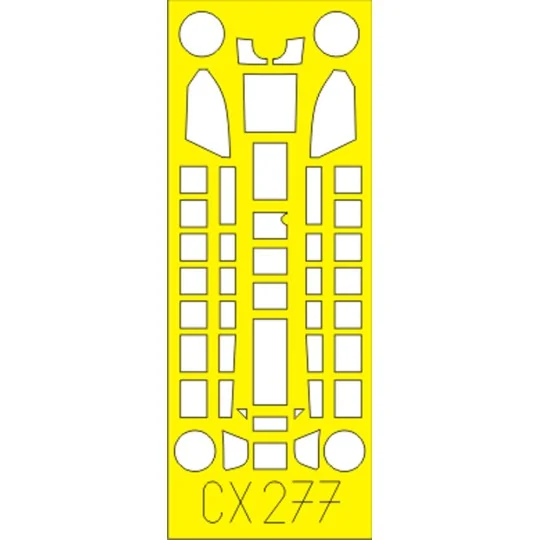 Bf 110C for Airfix, 1/72 - Eduard Accessories CX277