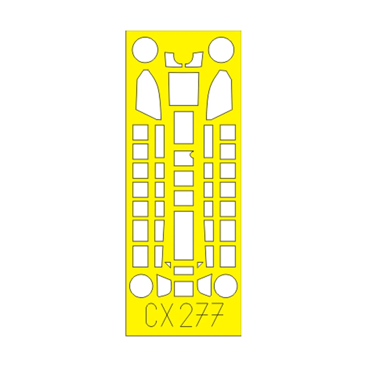Bf 110C for Airfix - Eduard Accessories CX277