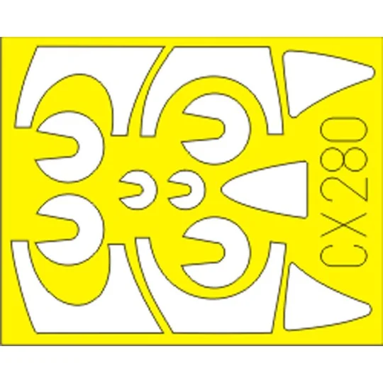 Buccaneer S.2B for Airfix - Eduard Accessories CX280