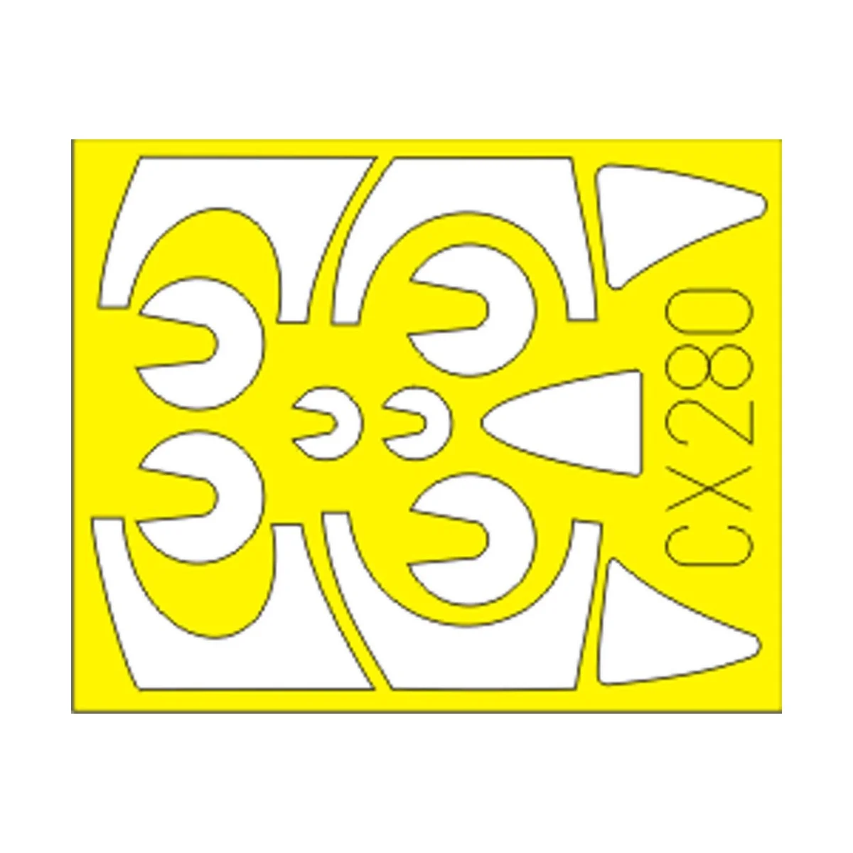 Buccaneer S.2B for Airfix, 1/72 - Eduard Accessories CX280