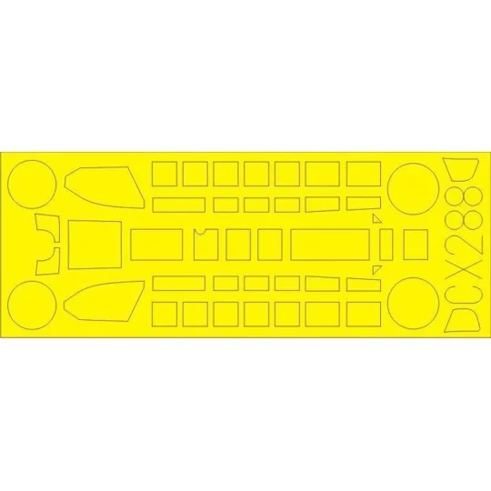 Bf 110E for Airfix, 1/72 - Eduard Accessories CX288