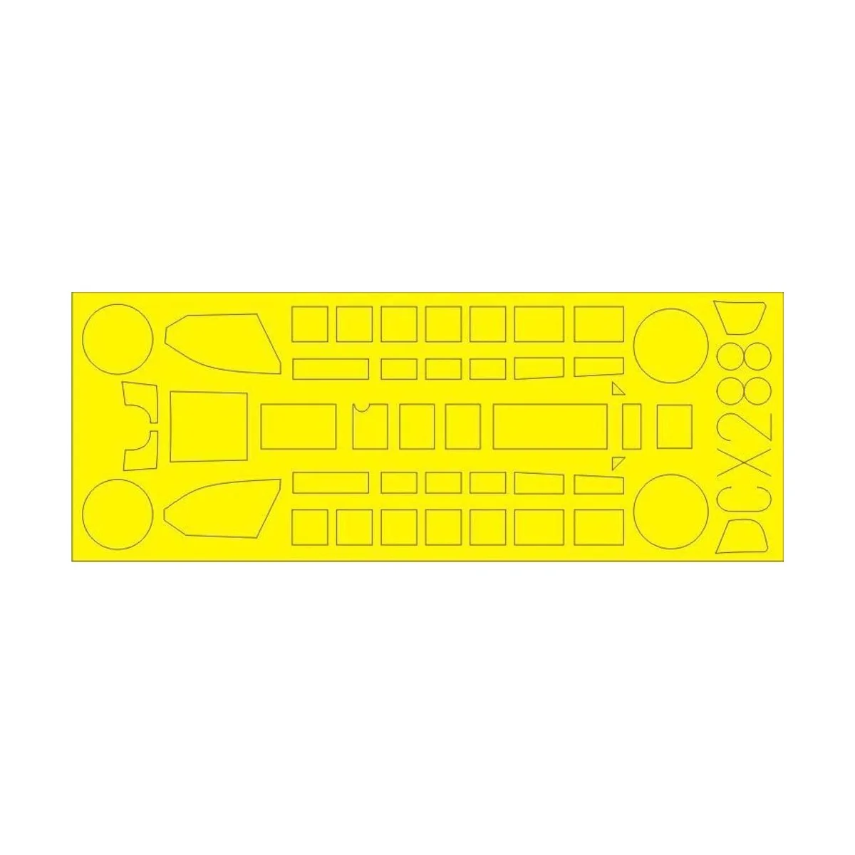 Bf 110E for Airfix, 1/72 - Eduard Accessories CX288