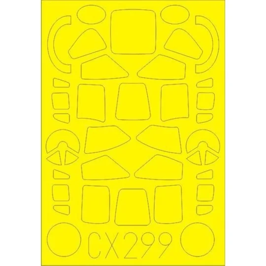 Vailant BK.Mk.I for Airfix, 1/72 - Eduard Accessories CX299