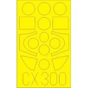 Spitfire PR.XIX for Airfix - Eduard Accessories CX300