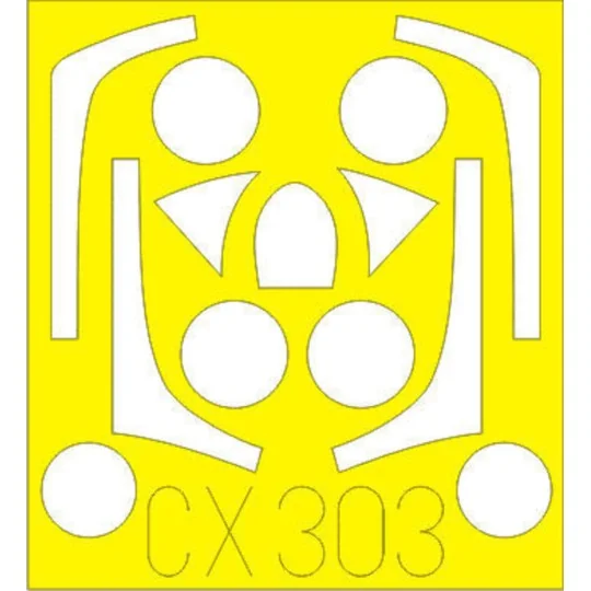 T-33 for Platz, 1/72 - Eduard Accessories CX303 T-33 for Platz, 1/72 - Eduard Accessories CX303