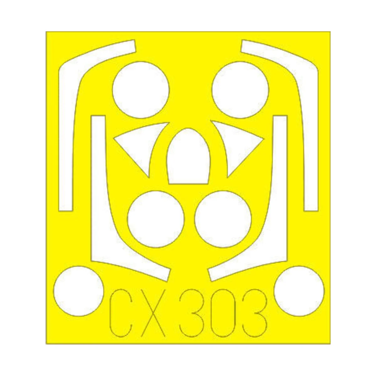 T-33 for Platz, 1/72 - Eduard Accessories CX303 T-33 for Platz, 1/72 - Eduard Accessories CX303