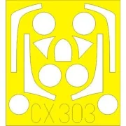 T-33 for Platz - Eduard Accessories CX303