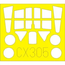 P-40B for Airfix - Eduard Accessories CX305