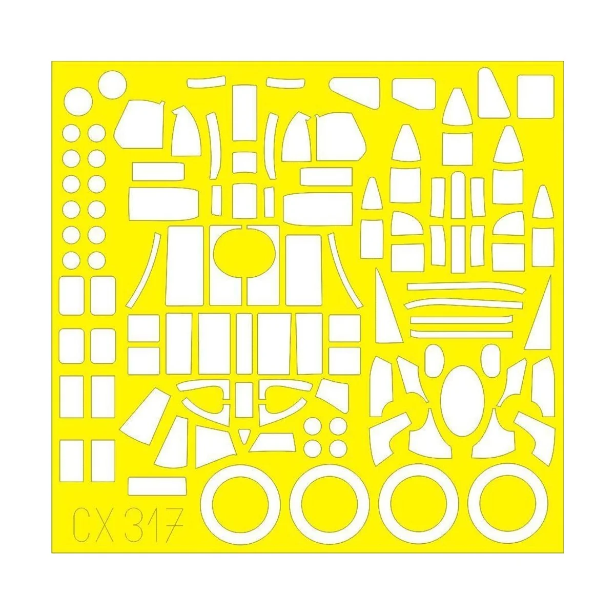 Halifax B Mk.II for Revell, 1/72 - Eduard Accessories CX317