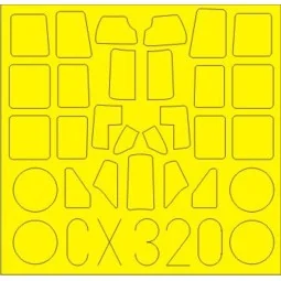 A6M5 1/72 for Tamiya - Eduard Accessories CX320