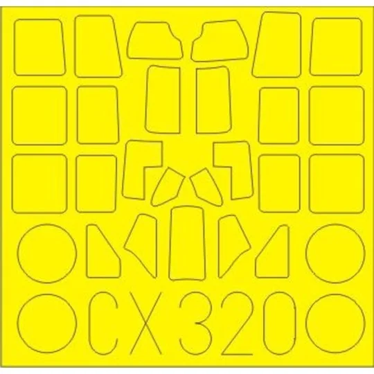 A6M5 1/72 for Tamiya - Eduard Accessories CX320