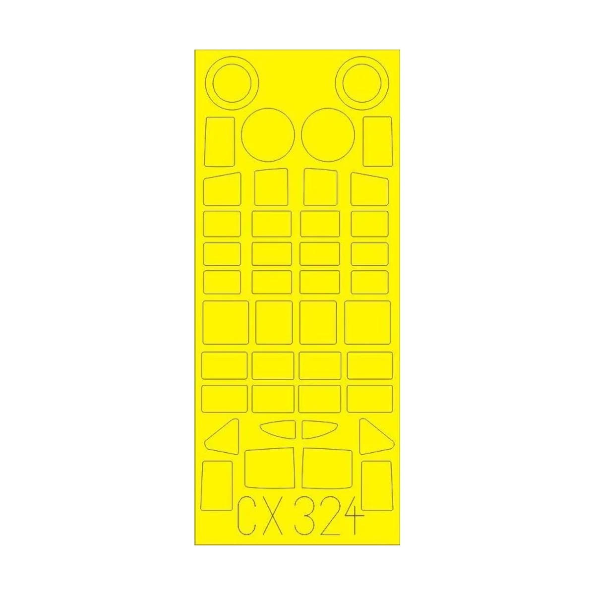 SB2C-4 for Cyber Hobby - Eduard Accessories CX324