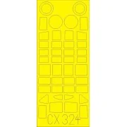 SB2C-4 for Cyber Hobby - Eduard Accessories CX324