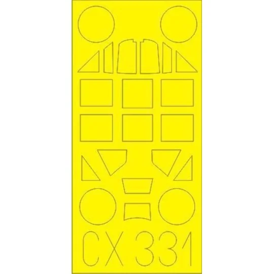 Bf 109E for Airfix, 1/72 - Eduard Accessories CX331