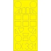 Bf 109E for Airfix, 1/72 - Eduard Accessories CX331