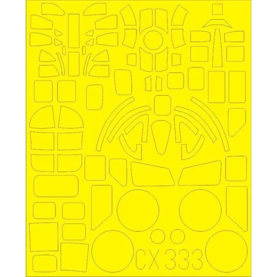 B-17F for Revell - Eduard Accessories CX333