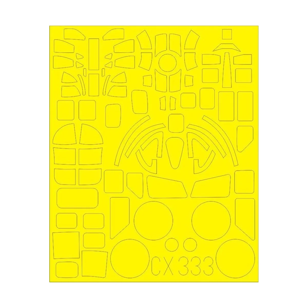 B-17F for Revell, 1/72 - Eduard Accessories CX333 B-17F for Revell, 1/72 - Eduard Accessories CX333