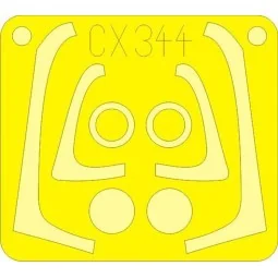 EF-2000 single seater for Hasegawa - Eduard Accessories CX344