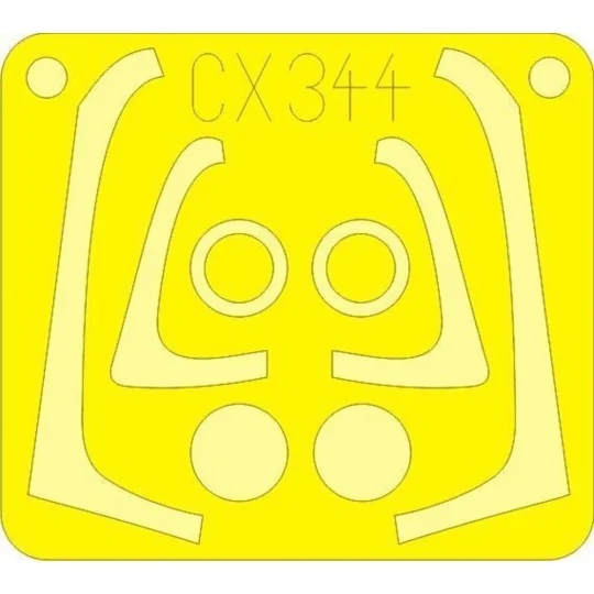 EF-2000 single seater for Hasegawa, 1/72 - Eduard Accessories CX344